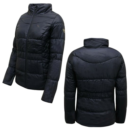 Puma Essential Womens Navy Padded Jacket - Image 1