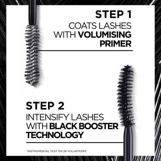 L'Oreal Paris Pro XXL Volym 2 Steg Mascara - Svart - Image 3
