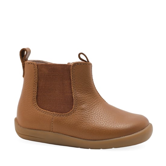 Start-Rite Avenue Tan Leather First Walker Boots