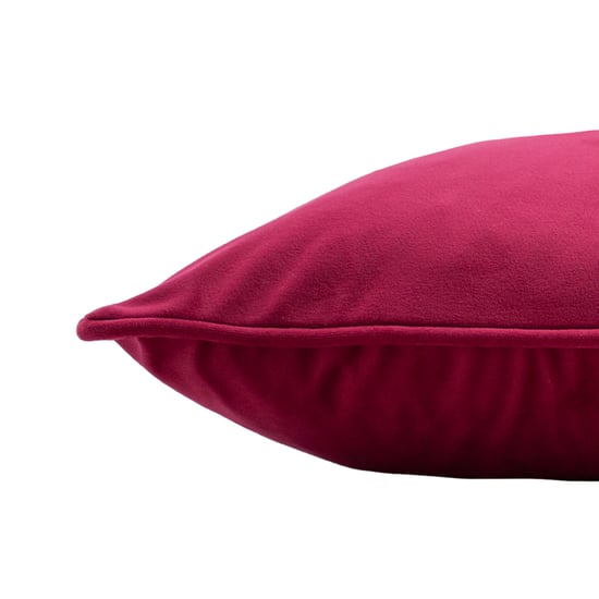 Paoletti Hortus Embroidered Bee Piped Velvet Cushion Cover - Image 4