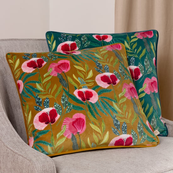 Wylder Nature House of Bloom Poppy Cushion Cover - Image 4