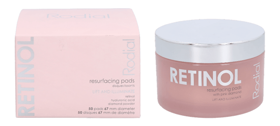 Rodial Pink Diamond Retinol Resurfacing Pads50 piece. - Image 1