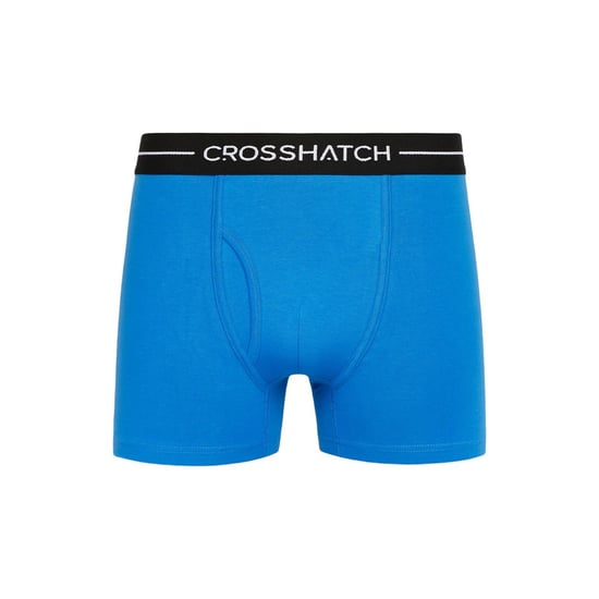 Crosshatch Heren Hexter Boxershorts (Set van 2) (Blauw) - Image 3
