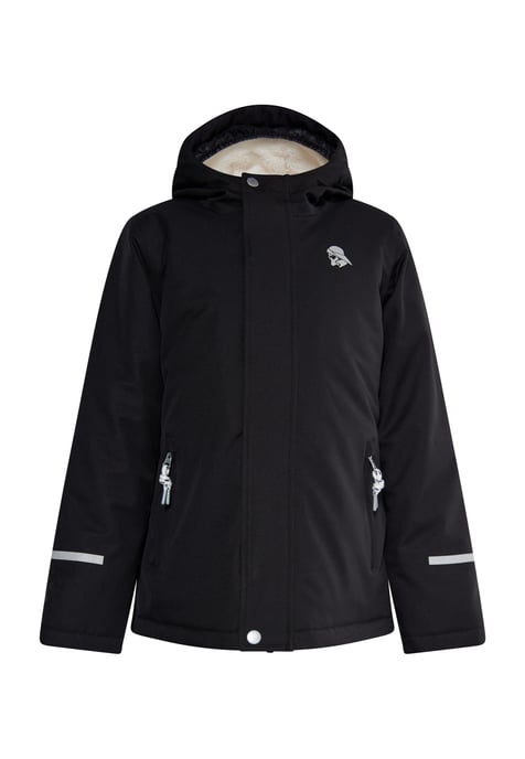 Schmuddelwedda Winter jacket Boys black - Image 1