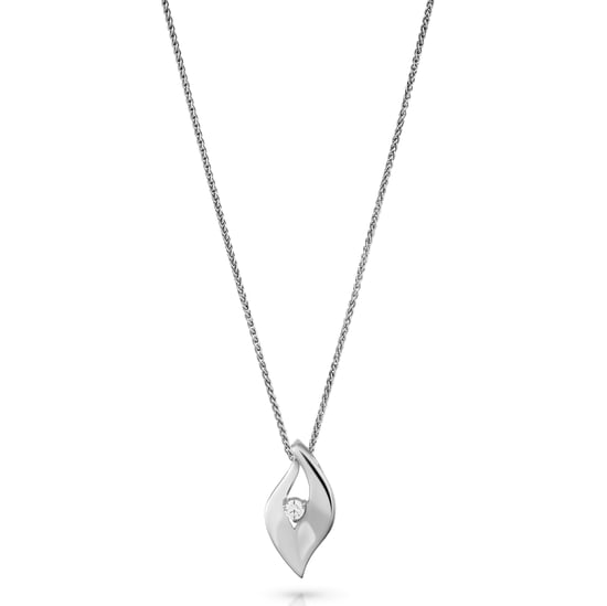 Orphelia 'Milan' Dames 925 Sterling Zilveren Set: Ketting-Pendant + Oorbellen - Zilver SET-7519 - Image 4