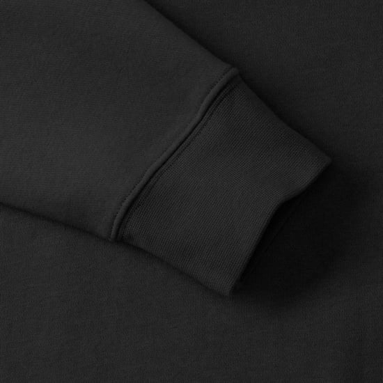 Russell Mens Authentic Sweatshirt (Slimmer Cut) (Black) - Image 5