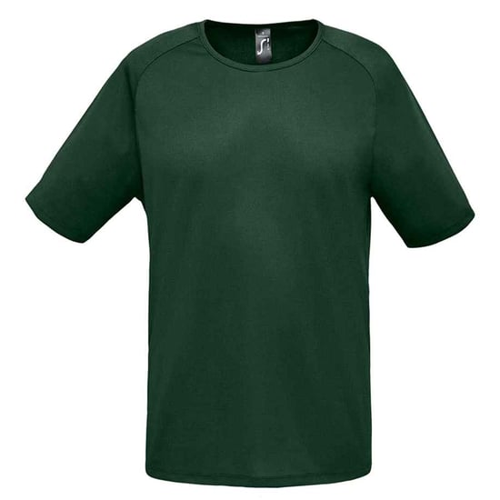 SOLS Heren Sportief Raglan T-shirt (Bosgroen) - Image 1
