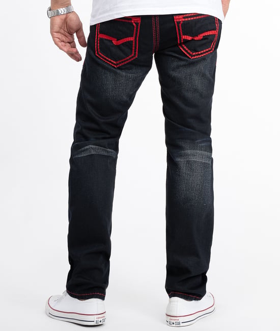 Rock Creek Jeans Straight Cut Schwarz - Image 3