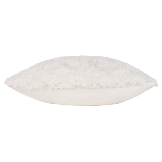 Heya Home Fluff Ball Faux Fur Cushion