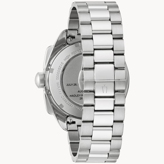 Bulova Lunar Pilot Men's Silver Watch 96K111 - Image 2