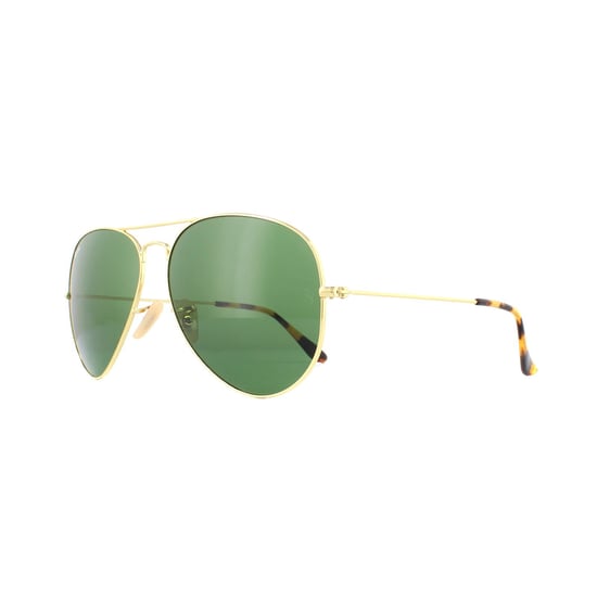 Ray-Ban Aviator Mens Gold Grey Gradient Aviator RB3025 Sunglasses