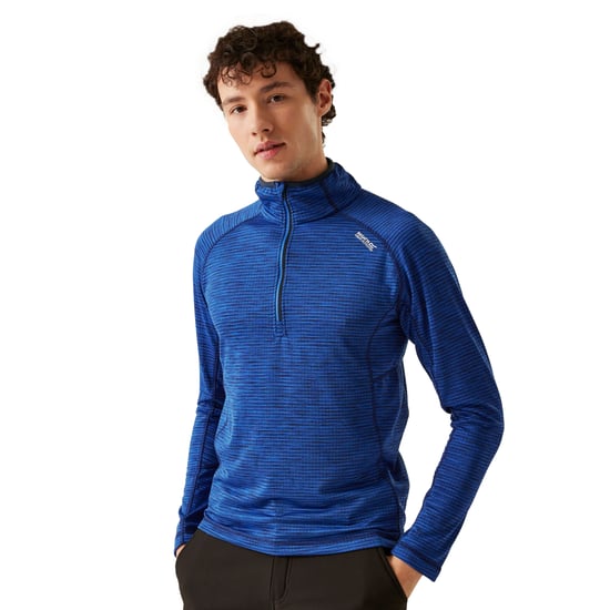 Regatta Heren yonder ii half zip fleece top - Image 4