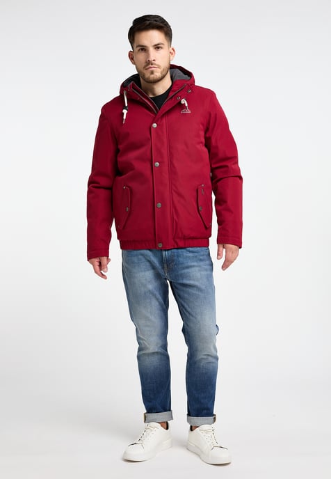 ICEBOUND Winter jacket Men dark red - Image 4