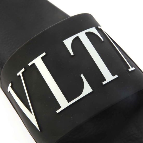 Heren Valentino Sliders in Zwart - Image 4