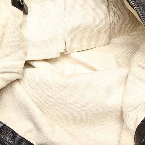 Vintage Gucci Leather Hobo Bag Black - Image 5