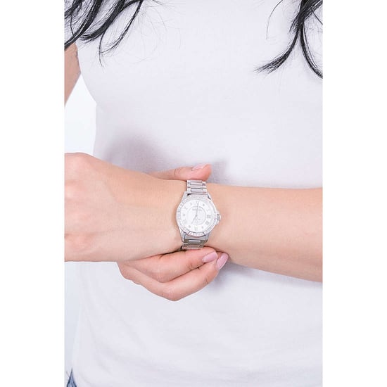 Bulova Marine Star dameshorloge Zilverkleurig 96R232 - Image 3