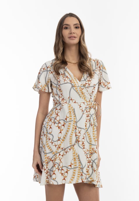 faina wrap dress