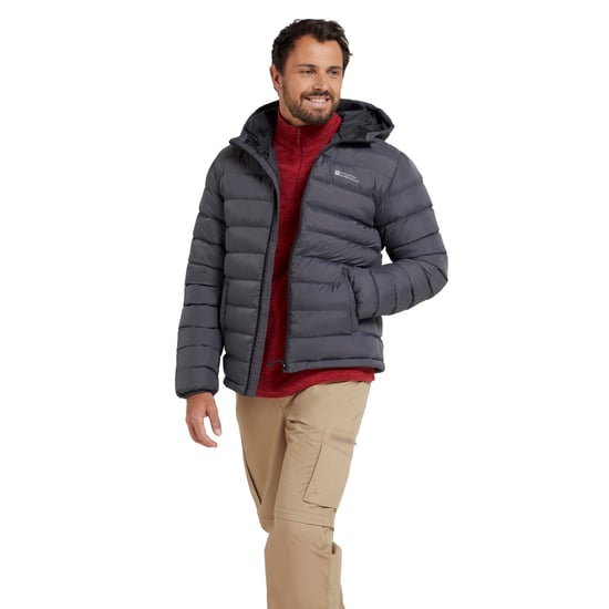 Mountain Warehouse Mens Seasons II Padded Jacket (Grey) - Image 5