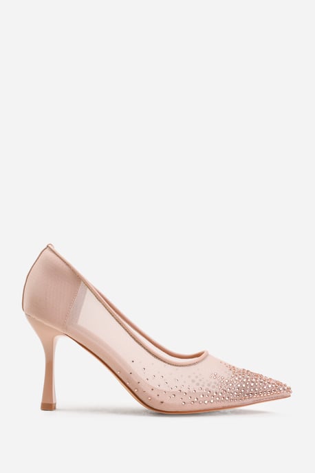 Wheres That From Womens 'Aralyn' Court Shoe With Diamante Detailing