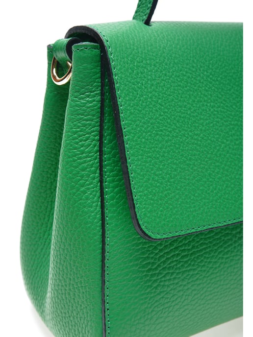 Luisa Vannini SS22 LV 1783T Green Leather Bag - Image 3