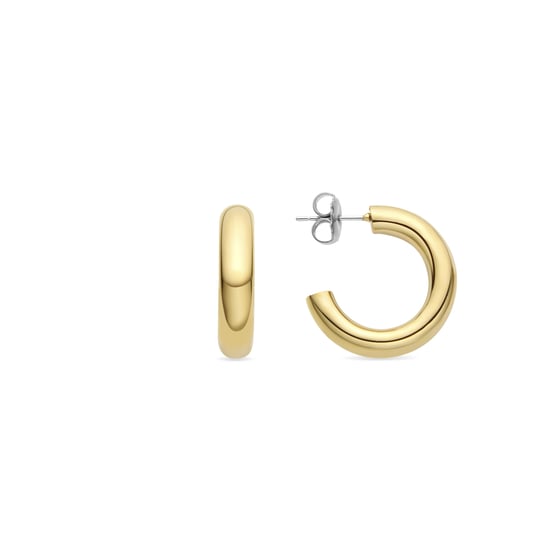 Luxenter Shiwa earrings finished in 18K yellow gold plating