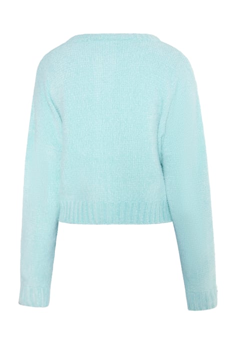Mymo Gebreid vest Dames aqua - Image 2