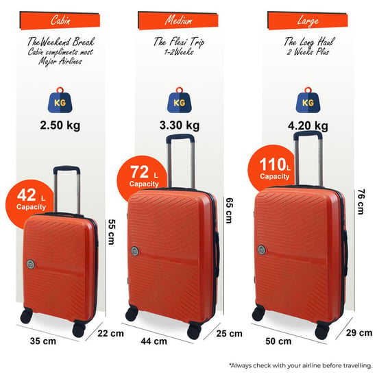 Hard Shell Travel Luggage Suitcases