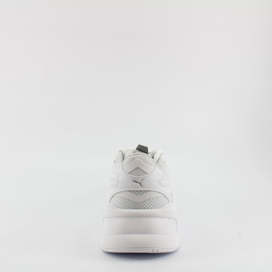 Puma RS-X Puzzle Mens White Lace Up Trainers 371570 03