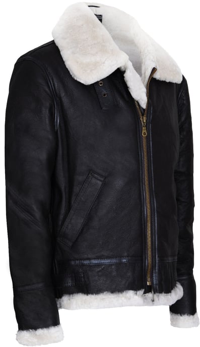 Pilot B3 Flying Shearling Bomber Flying Jacket