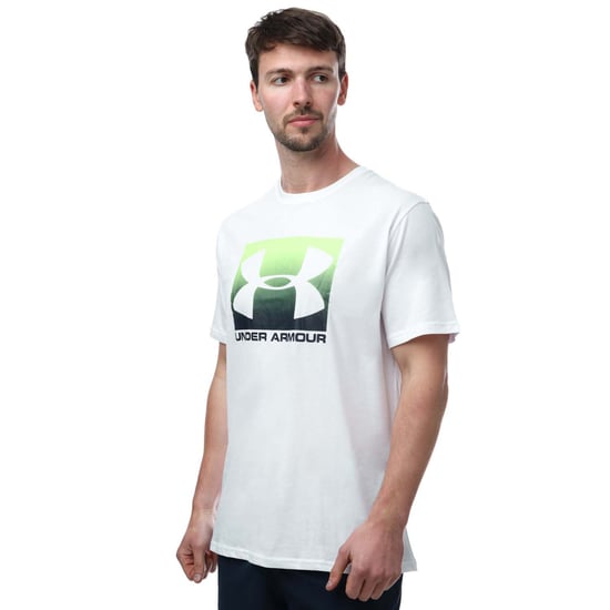 Men's Under Armour UA Boxed Sportstyle T-Shirt in White