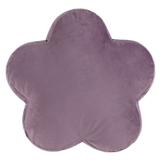 Heya Home Flower Velvet Reversible Ready Filled Cushion - Image 1