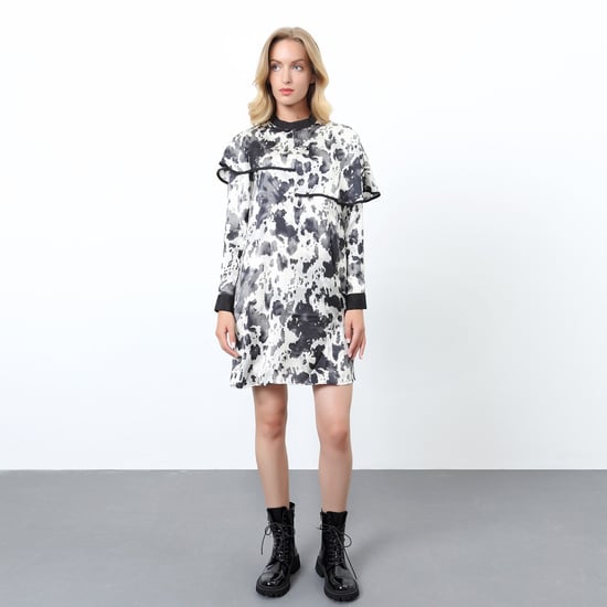 Tuniekjurk met gevlekte print - Image 3