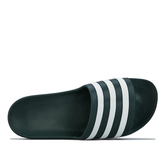 Men's adidas Adilette Aqua Slide Sandals in Green - Image 5
