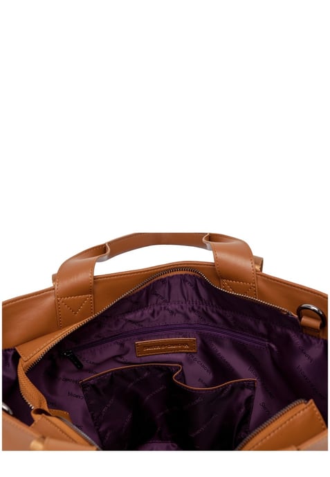 Smooth Leather E/W Tote / Shoulder Bag