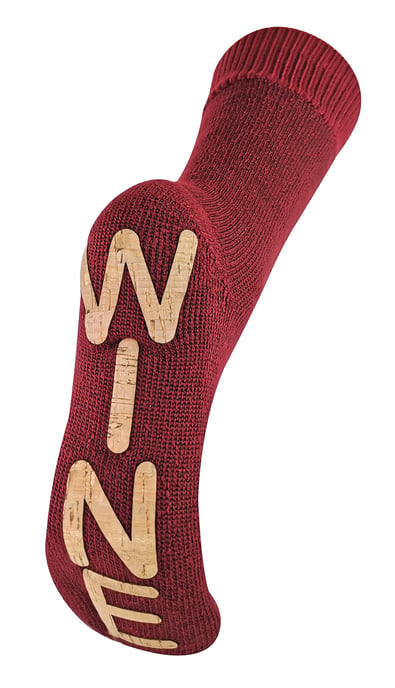Ladies Tjocka Termiska Fleece Fodrade Nyhet Vin Mjuka Tofflor Sockor - Image 1