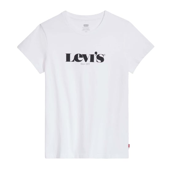 Women's Levis Plus Perfect New Logo T-Shirt in White