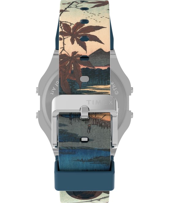 Timex The Met X Hiroshige Unisex's Multicolour Watch TW2W25300 - Image 4