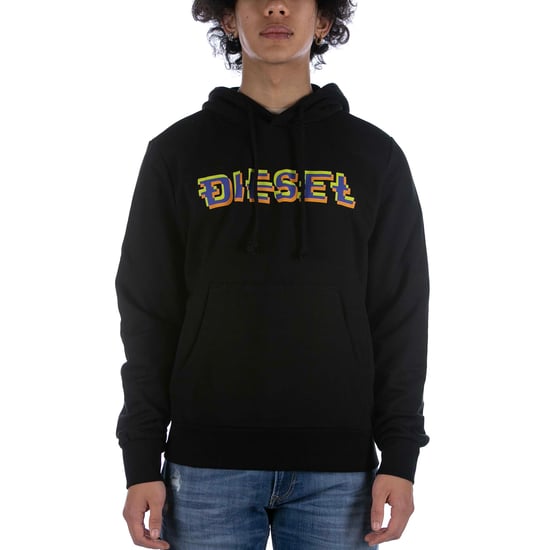 Diesel Sweatshirt S-Ginn Hood K27 Svart - Image 1