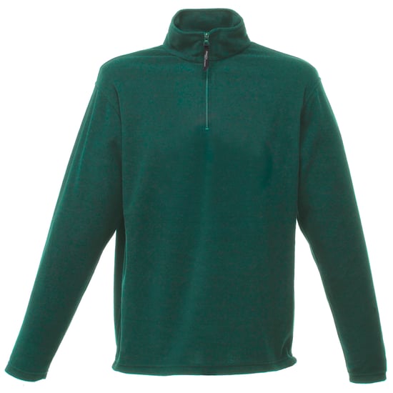 Regatta Mens 170 Series Anti-pill Zip Neck Micro Fleece (Bottle Green)