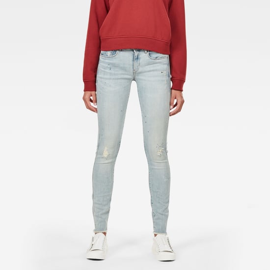 G-Star RAW 3301 Deconstructed Mid Waist Skinny Rp Jeans