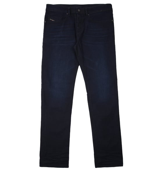 Men's Diesel Buster X Lyocell Tape Fit Jeans in Blue - Image 2