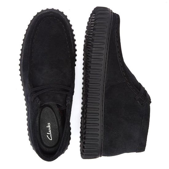 Clarks Originals Torhill Hi Suede Herenlaarzen Zwart - Image 6