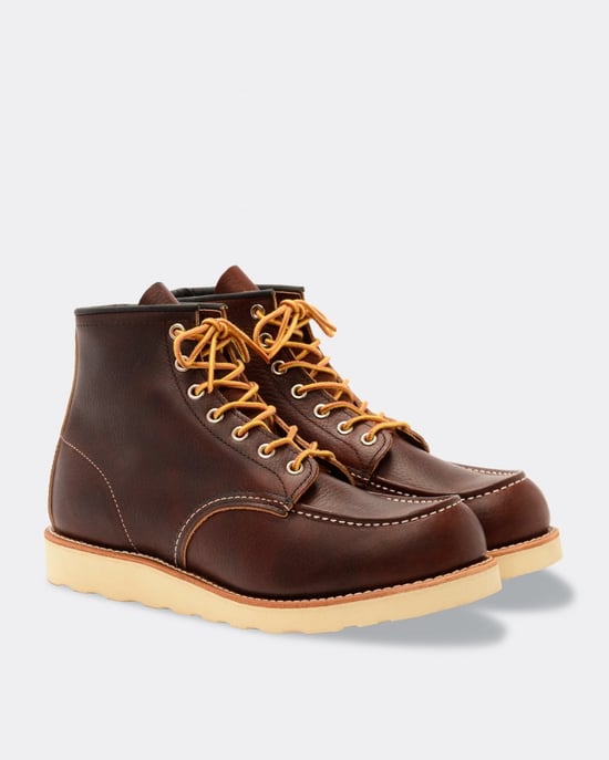 Red Wing 6 Inch Moc Toe Mens Boot - Image 1