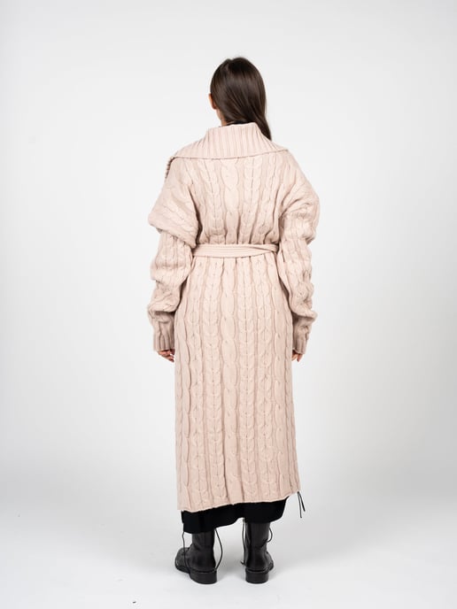La Haine Inside Us Cardigan Woman's Pink - Image 4