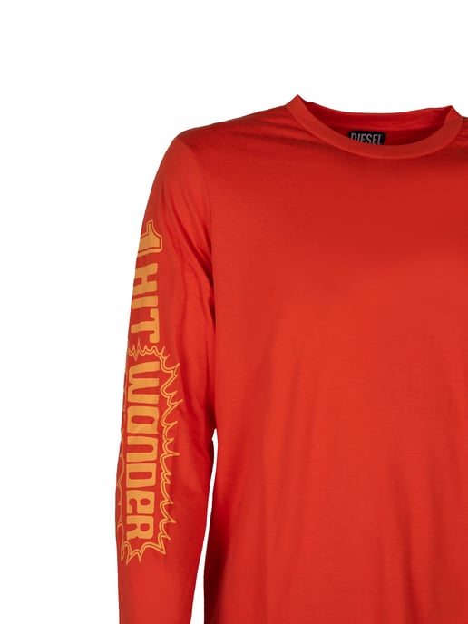 Diesel Longsleeve Just Men's Orange - Image 3