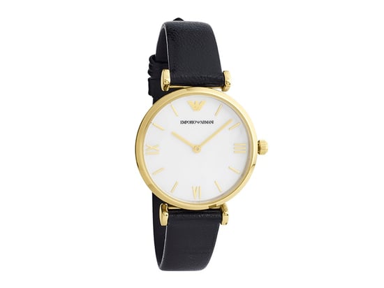 Emporio Armani AR1910 GP Mother Of Pearl Dial Black Strap - Image 1