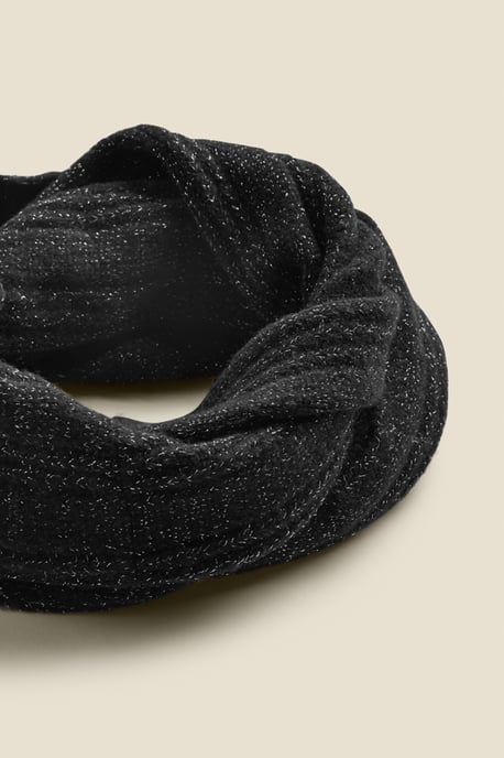 Maddy Charcoal Grey Knitted Snood