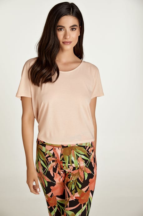 Dusty Pink Drape Back Top - Image 5