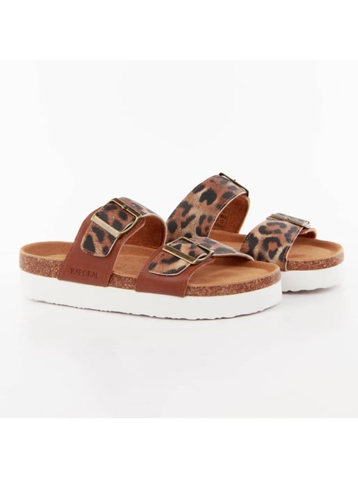 Crocs Kaporal met luipaardprint voor dames - Image 1
