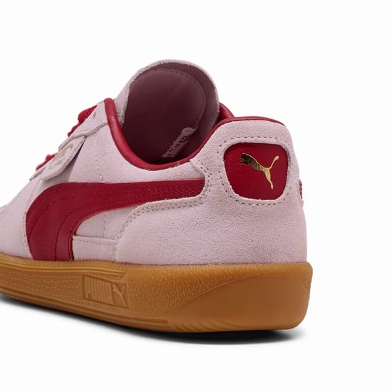Puma Palermo Leather Rose/Dark Crimson-trainers - Image 5